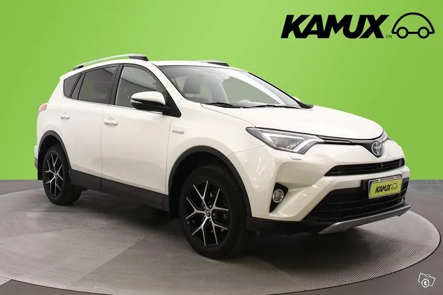 Toyota RAV4 2,5 Hybrid AWD Style / Juuri tullut / Adapt. Vakkari / Suomi-auto / Merkkihuollettu / Puolinahat / Image 1